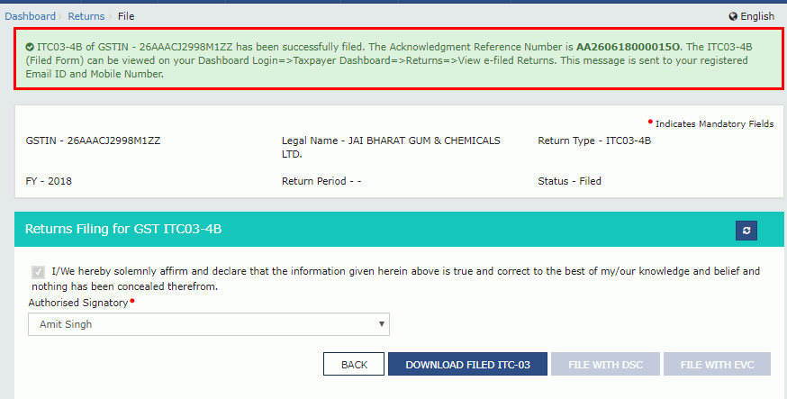 Form ITC 03 under GST image 57