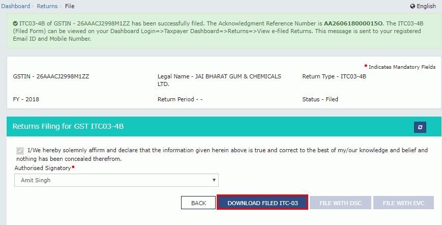 Form ITC 03 under GST image 58