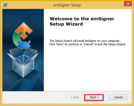 How to install GST Emsigner ?