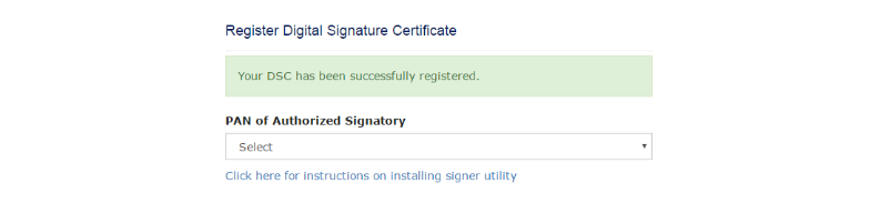 How to register DSC on GST portal?