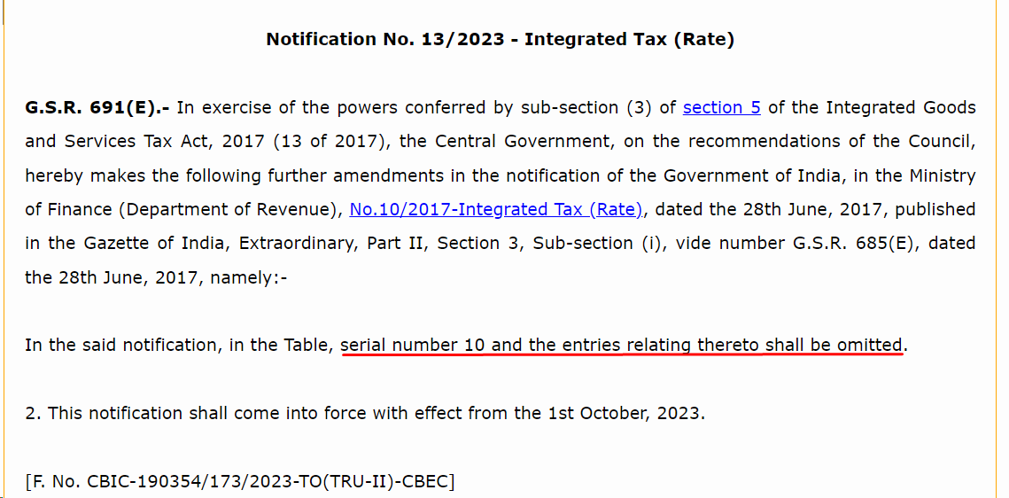 No IGST on Ocean Freight in CIF Contracts image 5